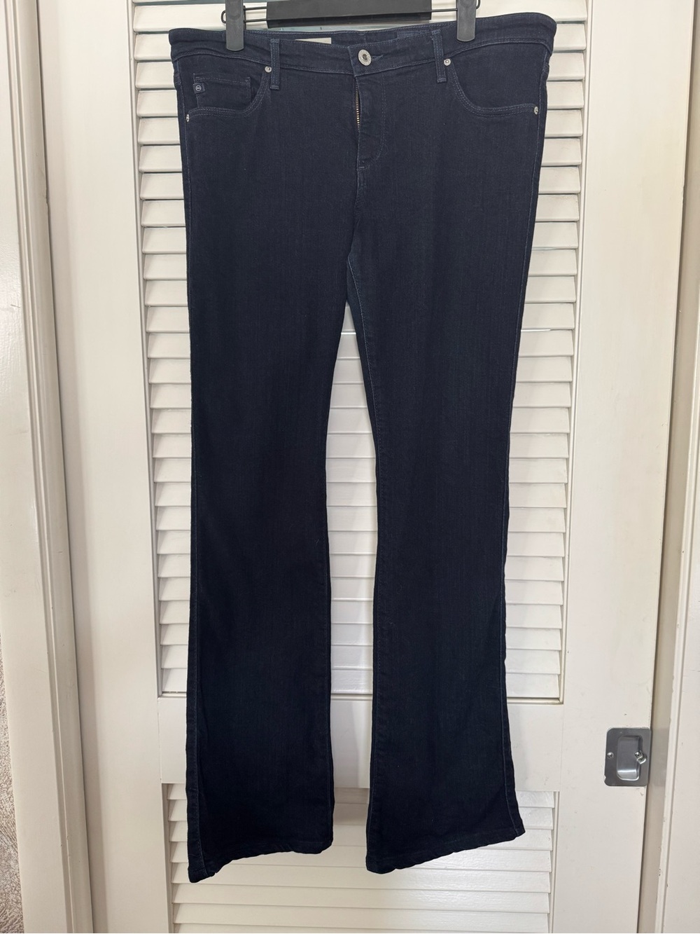 Ag Adriano Goldschmied Black Bootcut Jeans